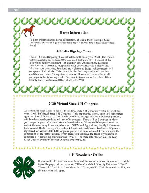 Pearl River County 4-H - Home | Facebook