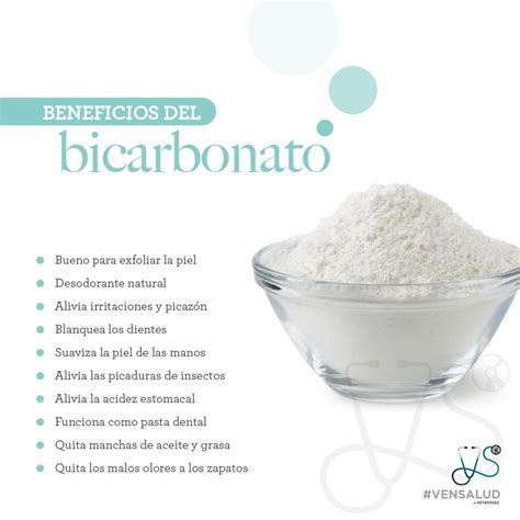 Bicarbonato De Sodio Beneficios