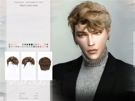 Sims 4 Male Curly Hair Mod Pack Infoupdate Org