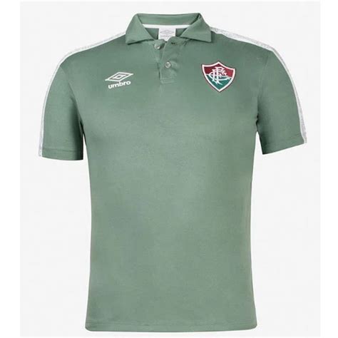 Camisa Polo Masculina Umbro Fluminense Viagem Cavacas