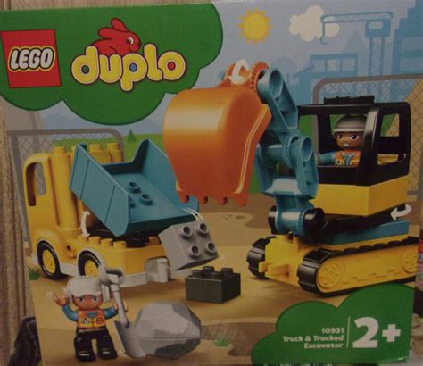 LEGO Duplo Ciężarówka i koparka gąsienicowa 10931 11526750742