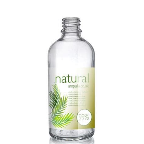 Ml Clear Glass Essential Oil Bottle Ampulla Packaging