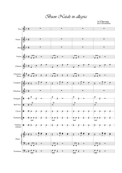 Buon Natale In Allegria Score Only Arr Ester Alessandrini By V