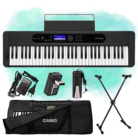 Kit Teclado Musical Ct S Casio Bluetooth Midi Teclas