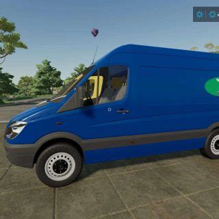 MB Sprinter 3x Service Edition V0 3 0 0 FS25 Mod FS22 Mod