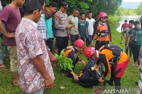 Seorang Santri Tenggelam Di Sungai Aceh Besar Ditemukan Meninggal Dunia