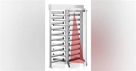 Boon Edam BE Secure-enabled Turnlock full-height turnstiles | Security