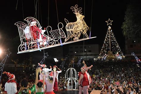 Fotos da abertura do Natal Luz 2022 na Praça do Café Jandaia Online