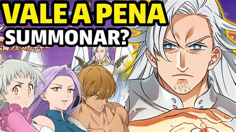 Muita Cautela Vale A Pena Summonar No Mael Festival The Seven Deadly Sins Grand Cross Youtube