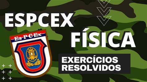 Física para ESPCEX Resolução de exercícios Aula 1 YouTube