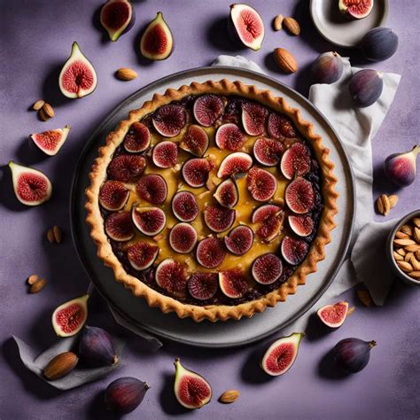 Fig And Almond Tart Vegan Recipes Plant Based Desserts Veganclue