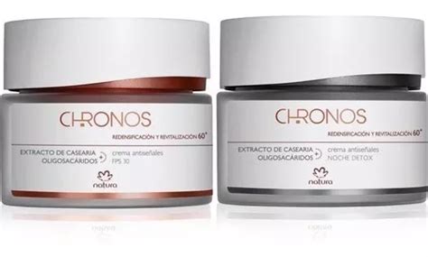 Crema Chronos 60 Kit Dia Más Noche Natura Cuotas sin interés