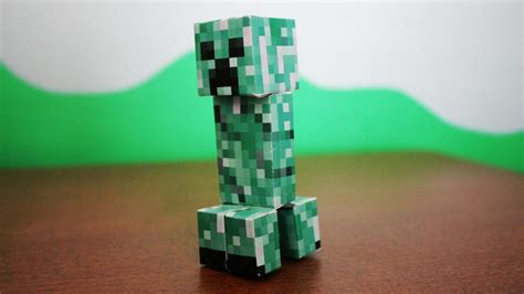 Minecraft Papercraft Charged Creeper