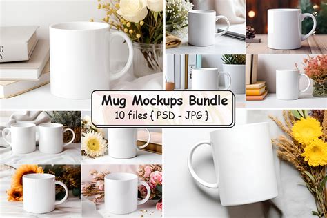 Coffee Mug Mockup Bundle Psd Mockup Graphic By Artistry Alley