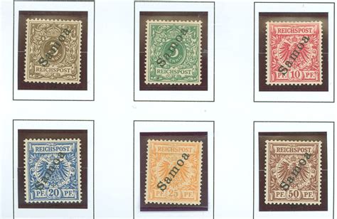 Samoa Western Samoa Unused Single Complete Set Australia