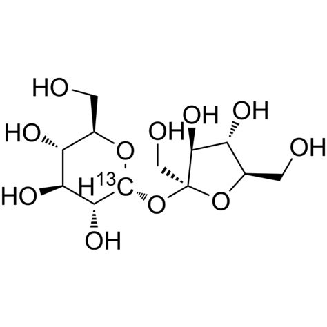 Sucrose-13C (D-(+)-Saccharose-13C) | Stable Isotope | MedChemExpress