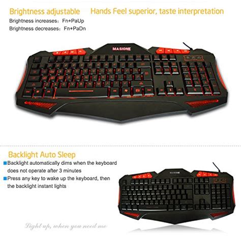 The Masione Pro Gaming Keyboard The Revisionist