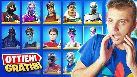 Come Avere Gratis Tutte Le Skin Di Fortnite Ita Glitch Incredibile