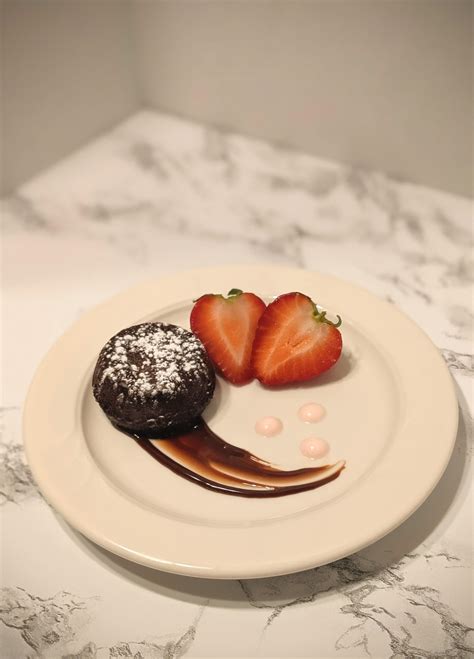 Week 20 Plating Chocolate Cake With Strawberries And Cream R52weeksofbaking