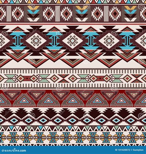 Native American Pattern Vector Illustration CartoonDealer 40764682