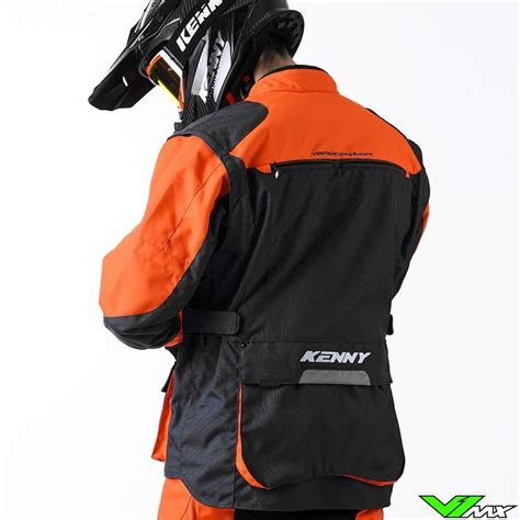 Kenny Titanium Enduro Jacket Black Orange