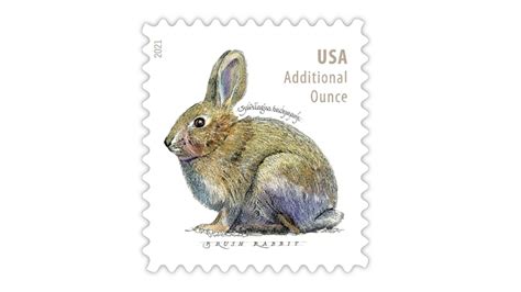 Brush Rabbit Featured On New Us Additional Ounce Stamp