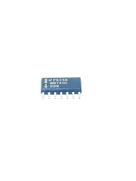 KIT 05 PEÇAS CIRCUITO INTEGRADO SMD SOIC 14 PINOS MM74HC00M