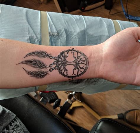 Tree Of Life Dreamcatcher Tattoo Tattoo Ideas And Inspiration