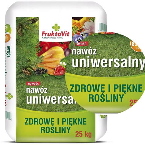 NAWÓZ OGRODNICZY 25kg owoce warzywa trawnik iglaki ZDROWE I PIĘKNE