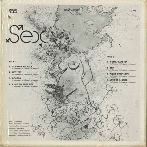 Sex “sex” 1970 First Album Sex “end Of My Life” Return To The Undergroundthe Other Side