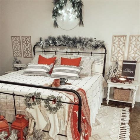 Christmas Bedroom Decor Ideas To Copy This Year Chaylor And Mads