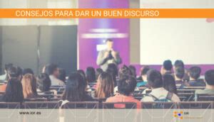 Consejos Para Dar Un Buen Discurso Ior Network For Talents