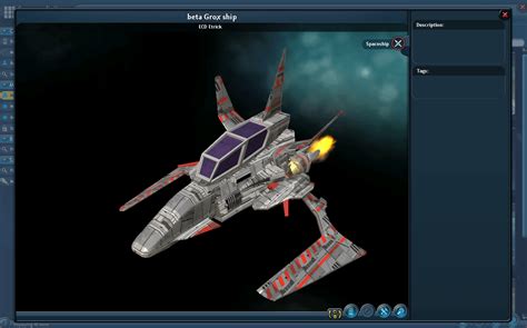 beta grox starship and a fleet design based on the style (with png) : r ...