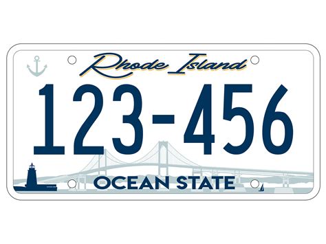 Rhode Island License Plate Design by Spark Creative on Dribbble