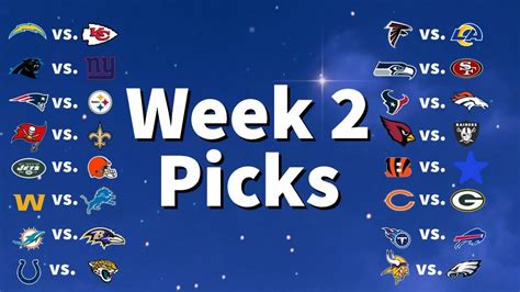 Nfl Week 2 Predictions 2022 Nfl Week 2 Picks Youtube