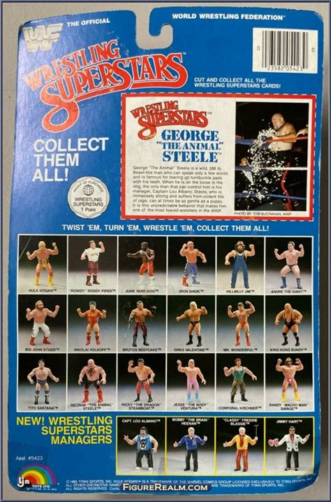 George Steele Wwf Series 2 Ljn Action Figure