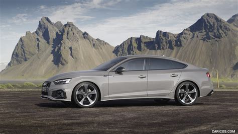 Audi A5 Sportback | 2020MY (Color: Quantum Gray) | Side