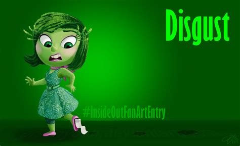 DISGUST - Inside Out by GreenYosh on DeviantArt