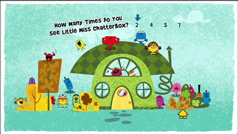 The Mr Men Show Dvd Bonus Features Find Little Miss Chatterbox