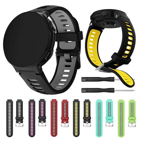 Correa De Silicona Para Reloj Inteligente Garmin Forerunner