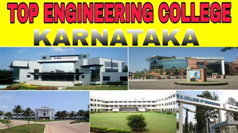 TOP ENGINEERING COLLEGES IN KARNATAKA YouTube