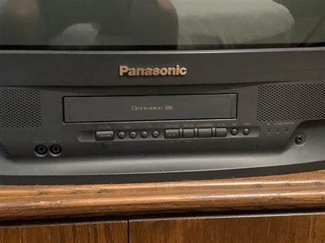 Retro Panasonic Pvq M2509 Tv Vcr Combo 25” Ebay