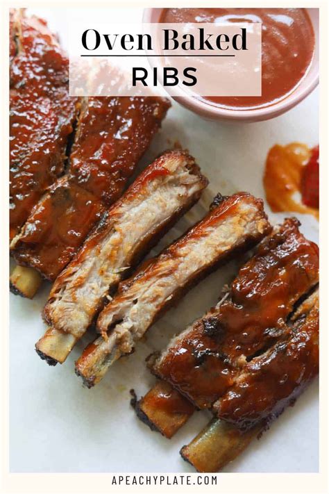 Oven Baked St Louis Ribs With Dry Rub Recipe Baked Ribs Baked Pork Ribs Oven Baked Ribs