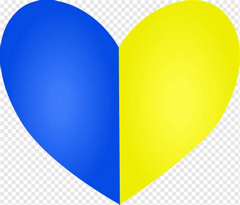 Ukraine Heart Ukraine Flag Colors Symbol Png PNGWing