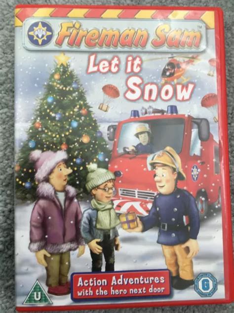 FIREMAN SAM DVD Let It Snow £1.50 - PicClick UK