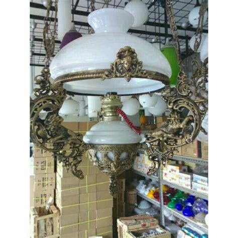 Jual Lampu Gantung Kerek Antik Jawa Betawi R35 Shopee Indonesia