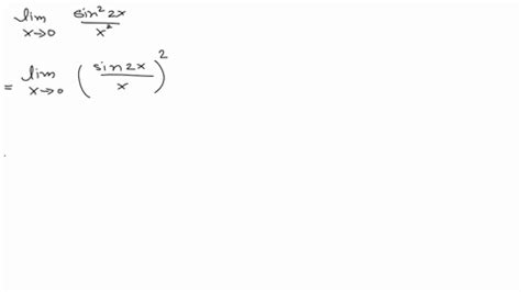 SOLVED Lim X Rightarrow 0 Sqrt 1 X Sin X Cos X Sin 2 X