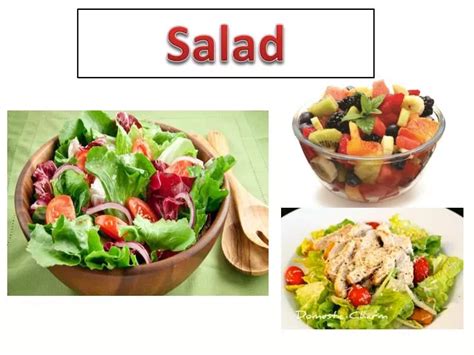 PPT - Salad PowerPoint Presentation, free download - ID:6363097