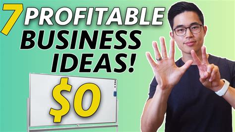 7 TOP Business Ideas You Can Start With NO MONEY YouTube