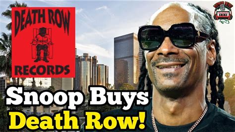 Snoop Dogg Acquires Death Row Records Certified Bootleg